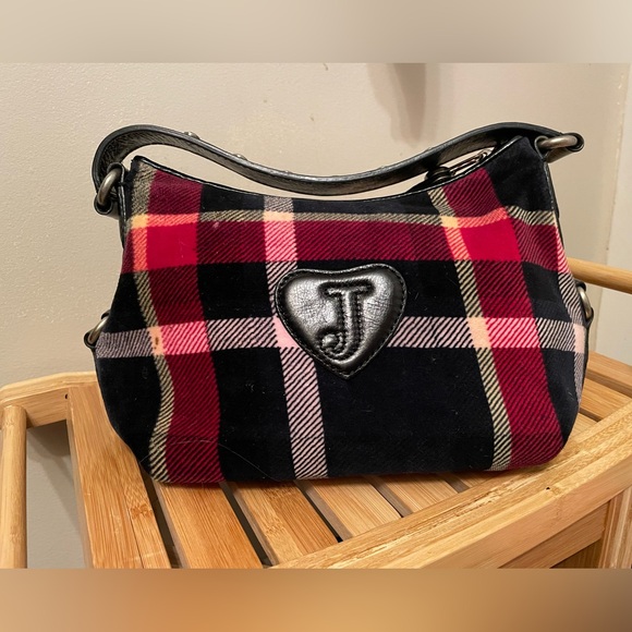 Juicy Couture Plaid Handbag and Wallet Set - Picture 2 of 14